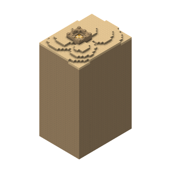 A 3D-render of the Tomb structure