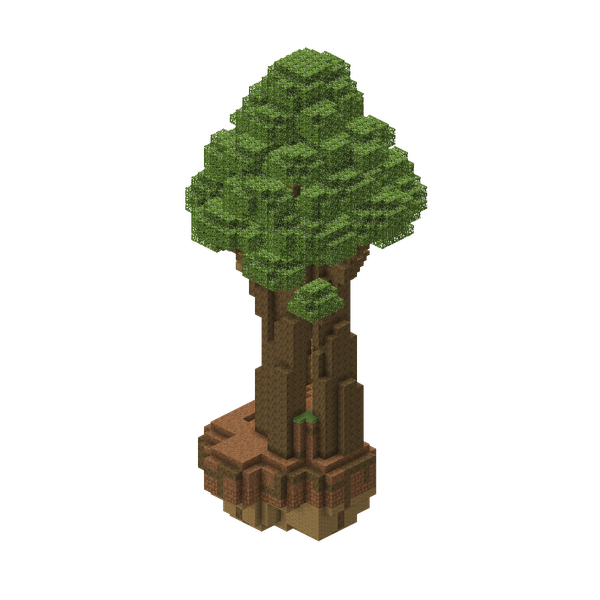 A 3D-render of the Druid Tree structure