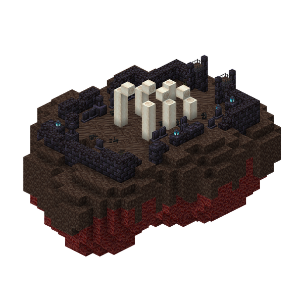 A 3D-render of the Wither Temple structure