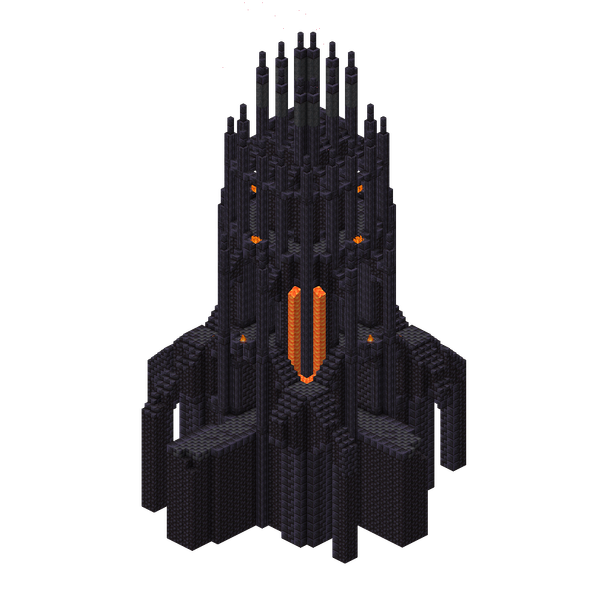 A 3D-render of the Bastion Outpost structure