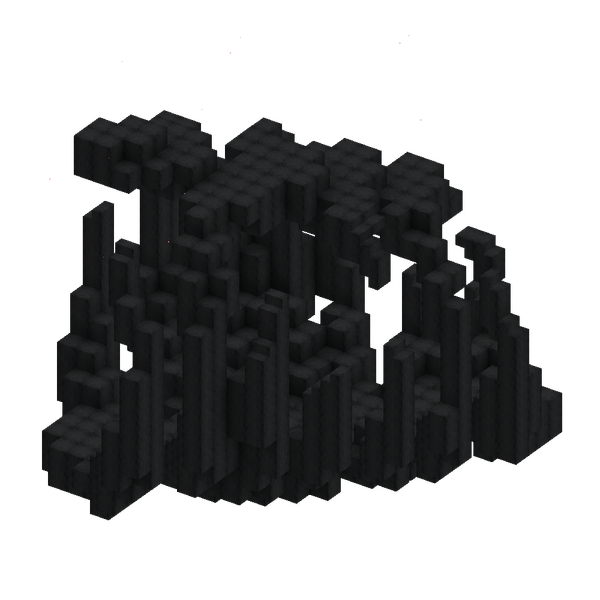 A 3D-render of the Huge Fossil structure