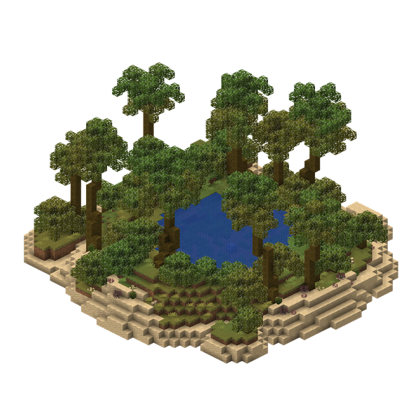 A 3D-render of the Oasis structure