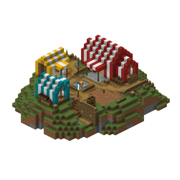 A 3D-render of the Camp structure
