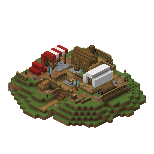 A 3D-render of the Camp structure