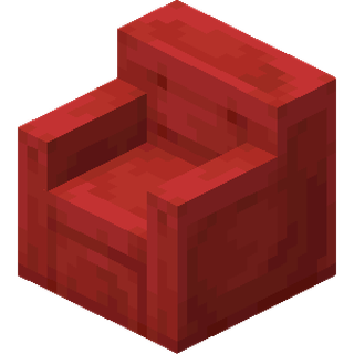The red Armchair block