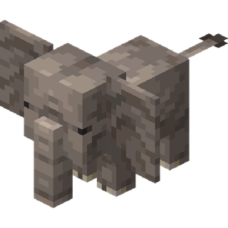 The in-game model of the baby Elephant