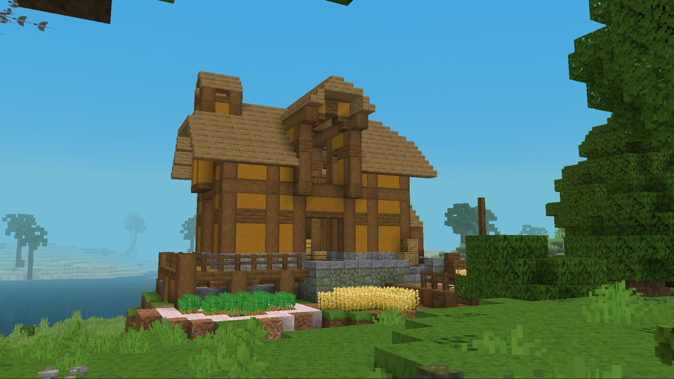 In-game screenshot of the Farm House structure