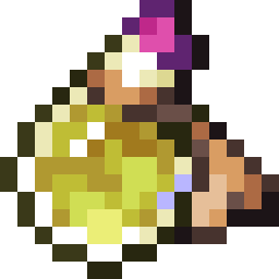 The in-game item of the Amplified Leaping Splash Potion