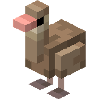 The in-game model of the baby Ostrich