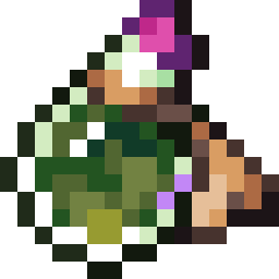 The in-game item of the Amplified Poison Splash Potion