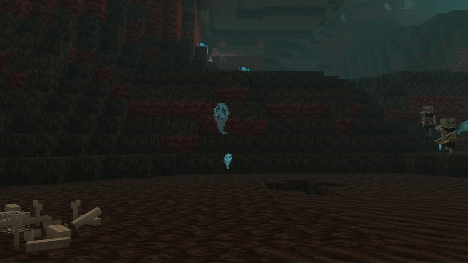An in-game screenshot of the Lingering Souls effect