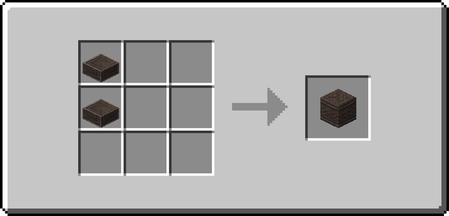 The crafting recipe for Chiseled Clinker Bricks
