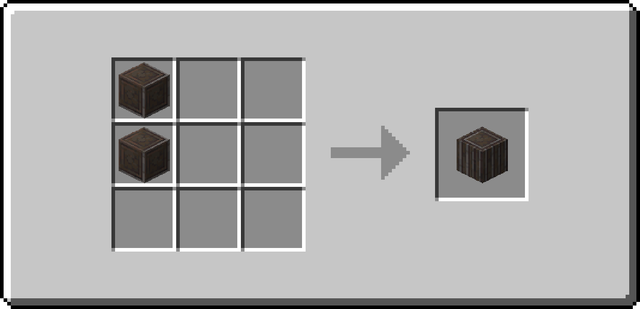 The crafting recipe for Clinker Pillar
