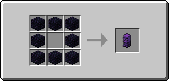 The crafting recipe for the inactive Soul Urn