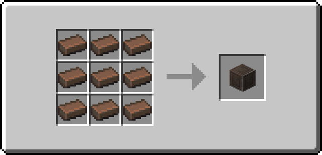 The crafting recipe for Polished Clinker Bricks