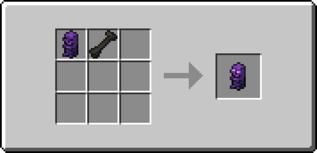 The crafting recipe to reactivate the Soul Urn