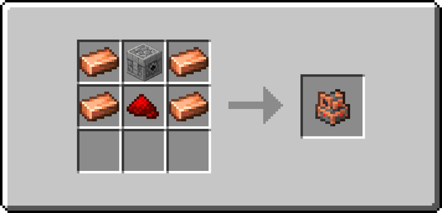 The crafting recipe of the Turret