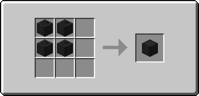 The crafting recipe for Wither Periosteum Block