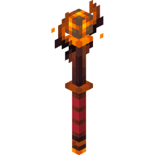 The in-game model of the Destruction Staff