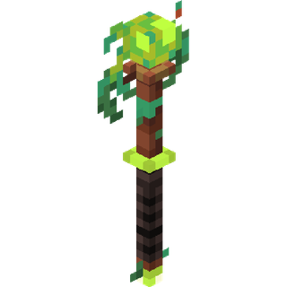 The in-game model of the Summoner Staff